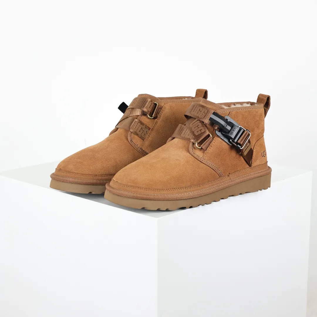 Copywriting price 💰660 Core recommendation Good price Platform foreign trade exclusive UGG Neumel Snapback men's snow boots 1118570 Foreign trade platform Z-exclusive high-end retail quality Produced by ten-year-old brand shoemaking foundry production line Pay attention to every detail Longfeng A-grade genuine sheep fur integrated Made in full compliance with the ZP process Size: 39 40 41 42 43 44
